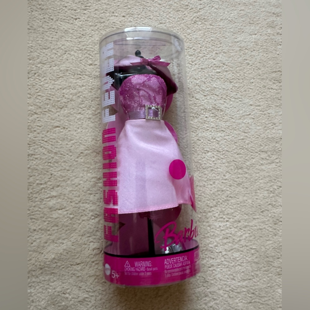 Vintage Barbie Pink Fashion Dress